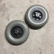 Para kół transportowych 200x50 mm – Solidne, z łożyskami