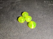 LEGO Plate Round Okrągła 1x1 Trans Neon 4073 4 szt