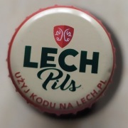 Lech Pils kapsel po piwie 