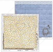Papier,blok  scrabooking 30x30cm Yellow Spring 04