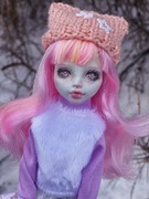monster high lalka lagoona g1 ooak custom repaint