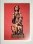 SZWAJCARIA Buren rzeźba Madonna karnet UNICEF