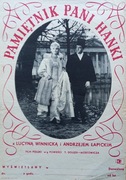 PLAKAT - PAMIĘTNIK PANI HANKI - 1963