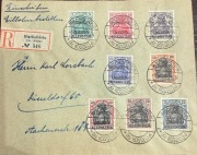 Plebiscyt Olsztyn R Allestein 4.06.1920r kasownik Bisztynek Bischofstein