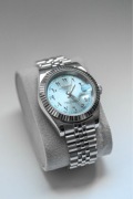 Zegarek Custom Seiko Mod Datejust Arabic Ice Blue