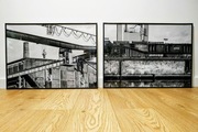 Plakat industrialny w ramce o wym. 50x70cm 2 szt.