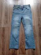 Dżins lekko rozszerzana nogawka 40