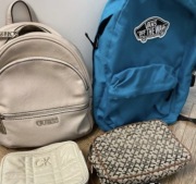 Zestaw: torebka CK, Tommy, plecak Guess