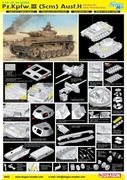 211 DRAGON 6642 PANZER III Ausf. H LATE PRODUCTION