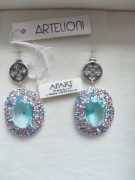 Kolczyki Apart Artelioni seria Belissima nowe srebroi  cyrkonia  prezent 