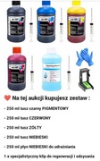 5 x 250 ml Tusz Do Napełniania Regeneracji HP 305 652 304 301 302 650 KLIP