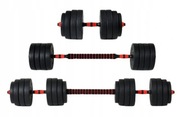 Zestaw Hantli z gryfem 10kg 
