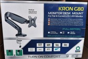 UCHWYT BIURKOWY MONITORA 13"-27", KRON G 80