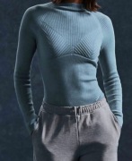Markowy sportowy sweterek GymShark Rozm S Viral 