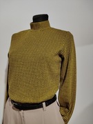 Musztardowa bluzka półgolf marki Primark używana rozmiar 38