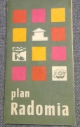 Plan Radomia 1974 / jak nowy /