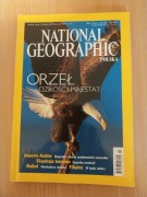 National Geographic Polska Orzeł dzikość majestat  nr 7(34) Lipiec 2002