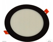 Okrągła oprawa sufitowa typu downlight LED. 