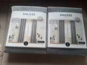 4 zasłony welurowe welwetowe Smukee komplet czterech zasłon na taśmie 