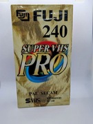 Nowa Kaseta SVHS FUJI super VHS Pro 240