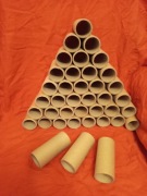 Rolka tekturowa * tuba papierowa lepsze niż toaletowe* zajęcia plastyczne 