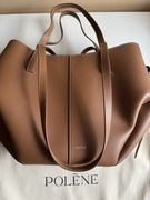 Torebka Polène Cyme Mini kolor karmelowy