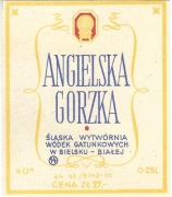 Etykieta na alkohol, ANGIELSKA GORZKA, Bielsko-Biała