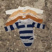 Zestaw 6x body długi rękaw r. 68