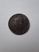2 centavo Argentyna 1893r.