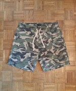 SPODENKI KRÓTKIE ZARA MORO CAMO OVER REACT DENIM WEAR 32 M NOWE