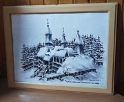 Obraz kaplica na Wiktorówkach