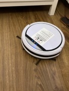 Robot Odkurzający Medion E32 SW Cichy i Skuteczny Sprzątacz Domu Usuwa Sier