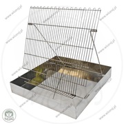 Maxi Duża Wanienka Rynienka do odsklepiania Ramek Nierdzewna