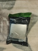 BMS1.01/29 - Przycisk "światło" Simon Basic Satynowy