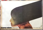 plakat filmowy CZARNA WDOWA - Lech Majewski 1987