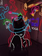 Neon LED. Ozdoba na Ścianę. Kapelusz Kowbojski