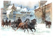 Lublin 18 x24 cm akwarela