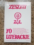 Zeszyty Literackie nr 70 Tomas Venclova; V. Nabokov; Z. Herbert