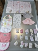 Czapeczki Skarpetki Śliniaki Poszewka Pieluszka dla Dziecka 