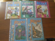 Komiksy :" RELAX " 1976-81 -Unikaty !!!