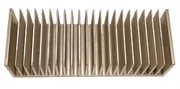 Duży radiator uniwersalny chłodzący AL aluminiowy 300x110x83 mm 