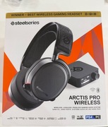SteelSeries Arctis Pro Wireless PS4 PC - komplet + nowe pady + 4 baterie