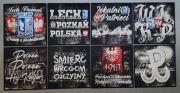 Vlepki 8x8, Lech Poznań, Tifo + gratisy