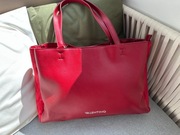 Czerwona torebka shopper Valentino Vellen