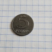 5 Pfennig 1919  Niemcy