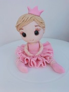 Figurka  baletnica z masy cukrowej Seracino 