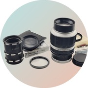 Obiektyw M42 w super zestawie ! Tokina 3.5 135mm 