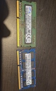Pamięć ram ddr3 do laptopa 2x4gb