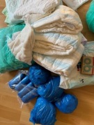 Środki higieniczne  pieluchomajtki podkłady akcesoria szpitalne jednorazowe