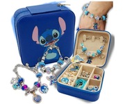 ZESTAW DO ROBIENIA BRANSOLETEK NASZYJNIKÓW Do Biżuterii LILO i STICH STITCH